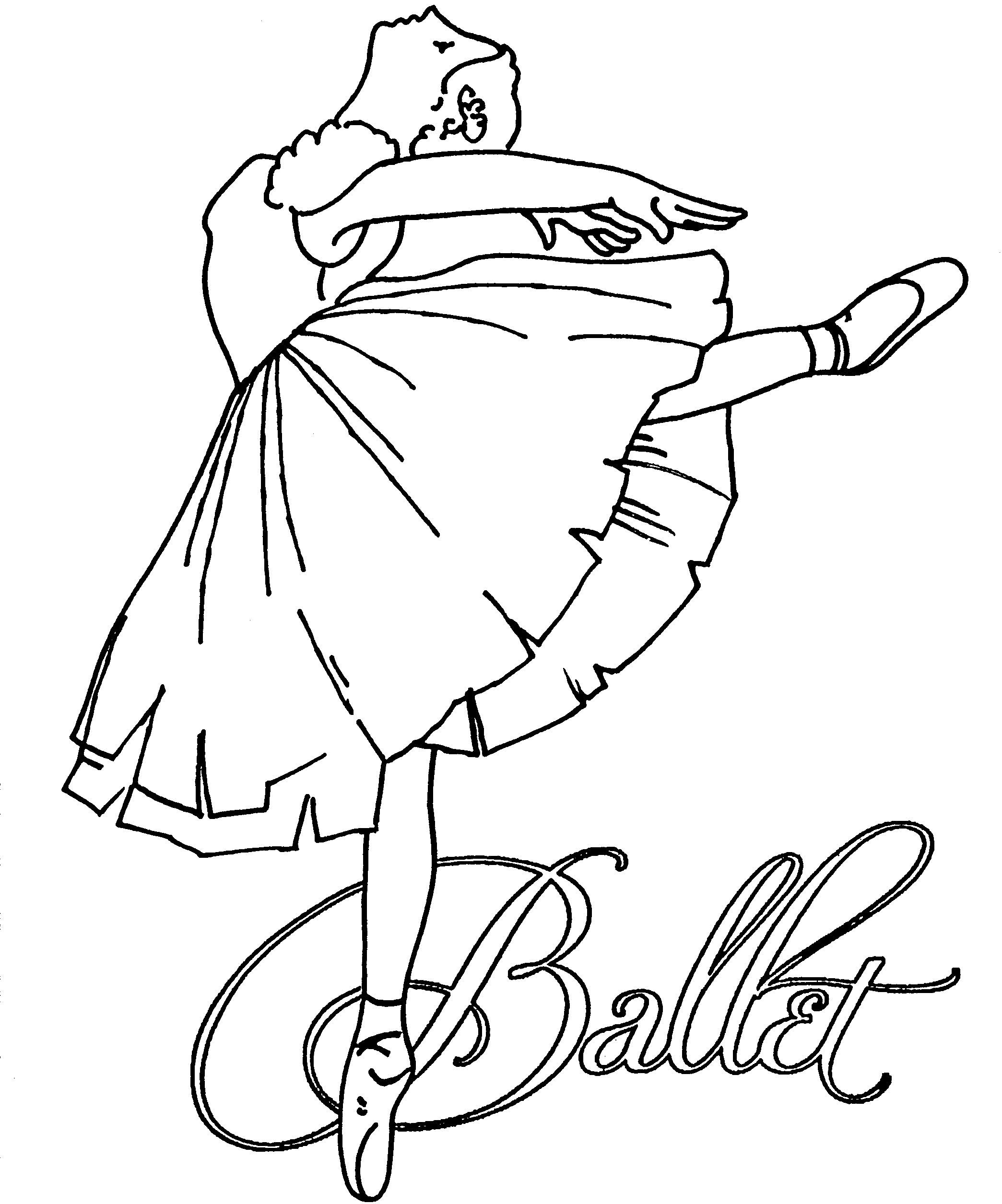 Dancer Coloring Pages