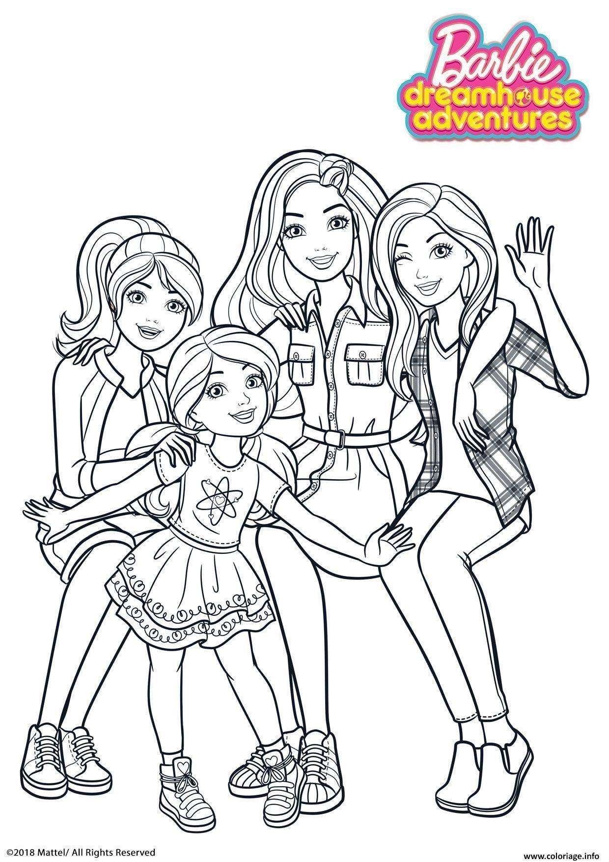 Barbie Chelsea Coloring Pages