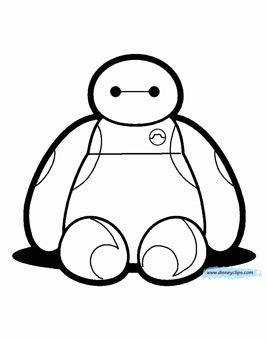 Baymax Coloring Pages Free Printable Coloring Pages For Kids