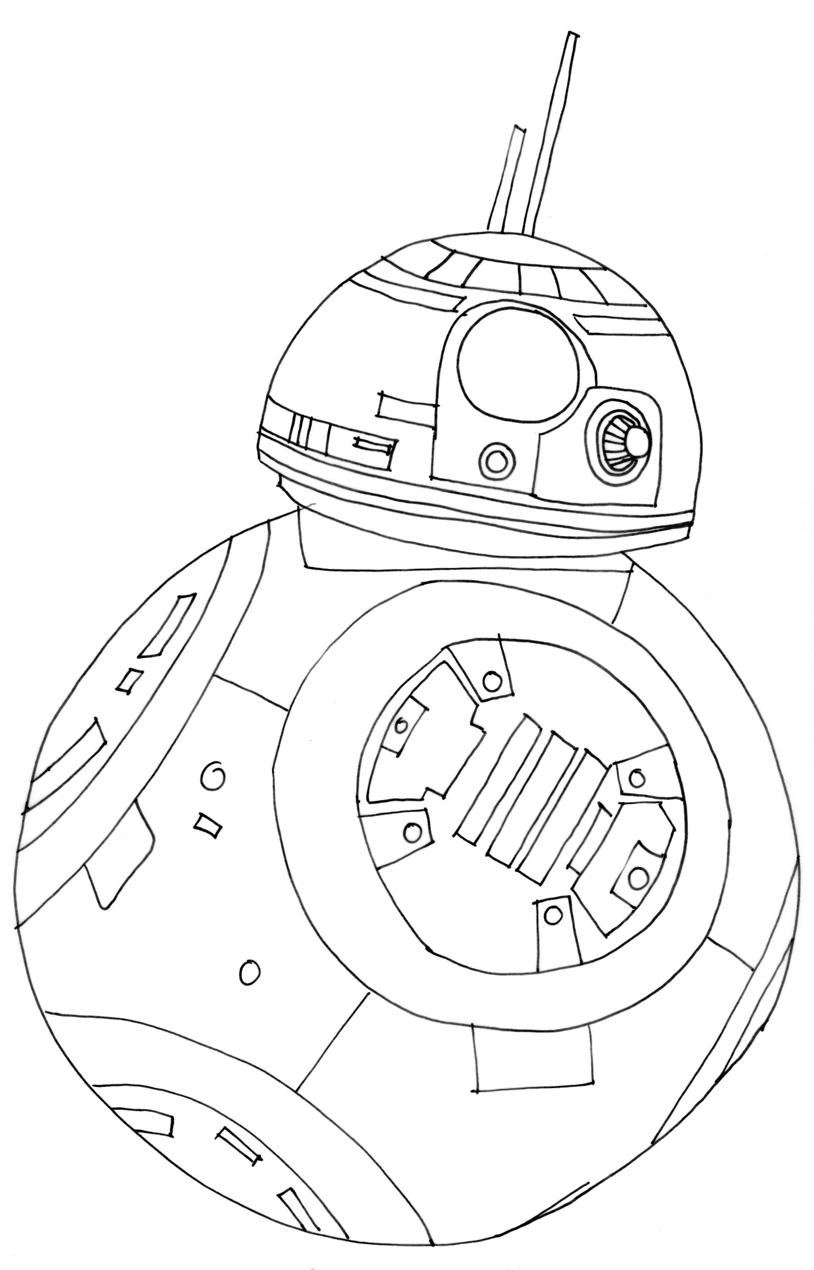 BB 8 Coloring Pages Best Coloring Pages For Kids