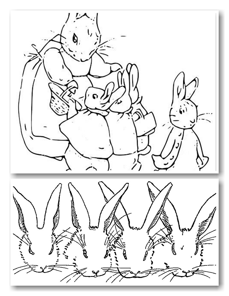 Beatrix Potter Coloring Book Coloring Pages