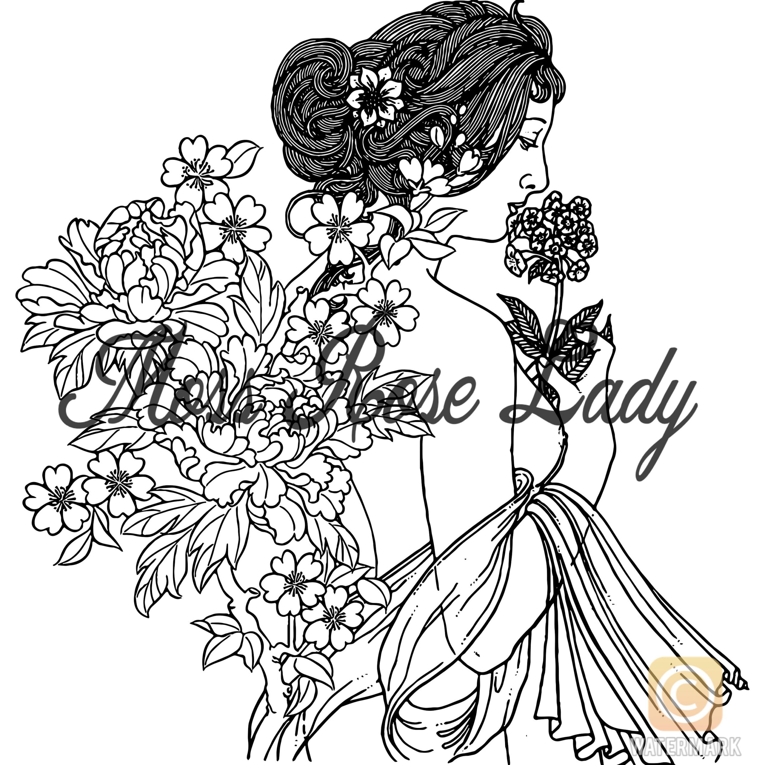 Coloring Pages Nude