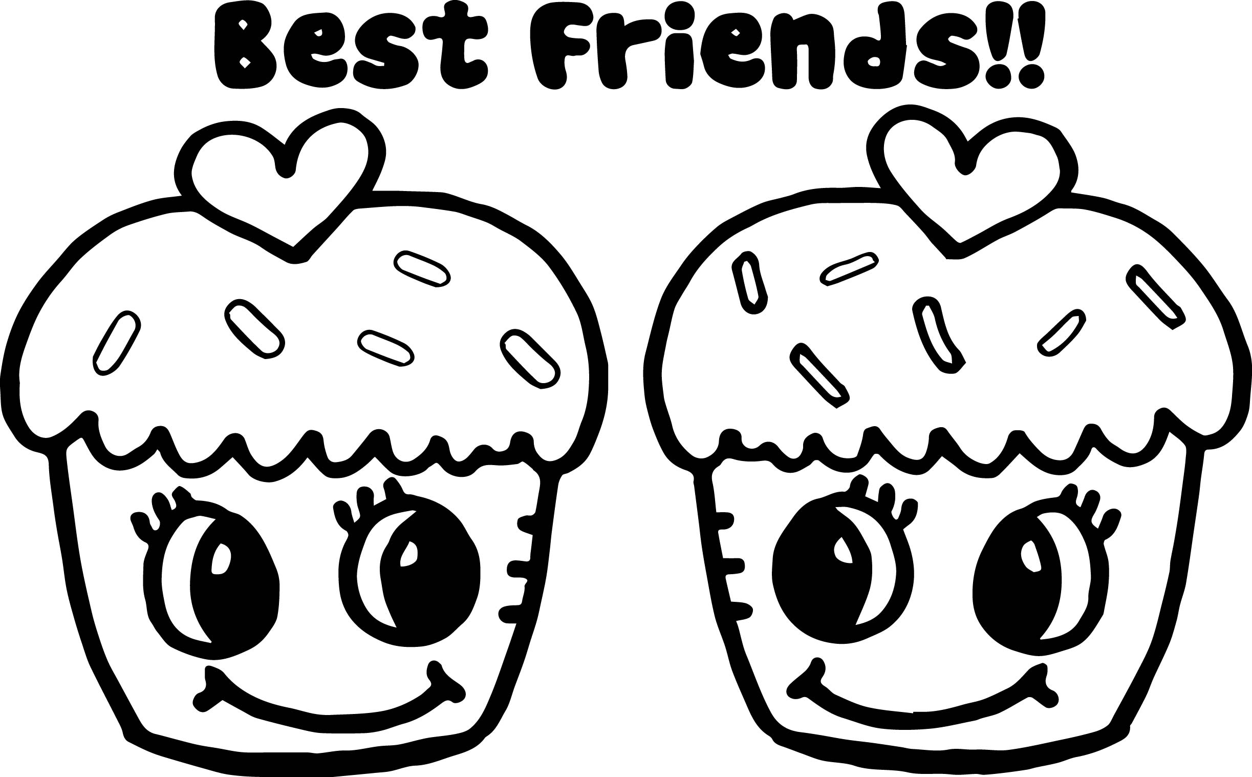 Friend Coloring Pages