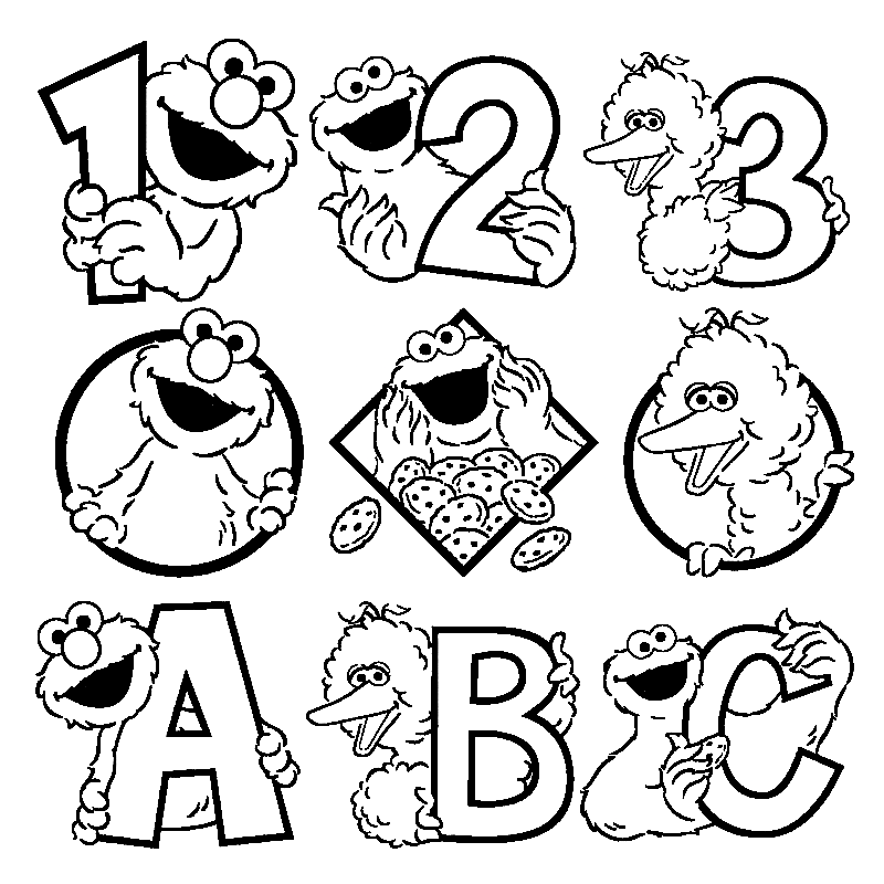Big Bird Coloring Pages Best Coloring Pages For Kids