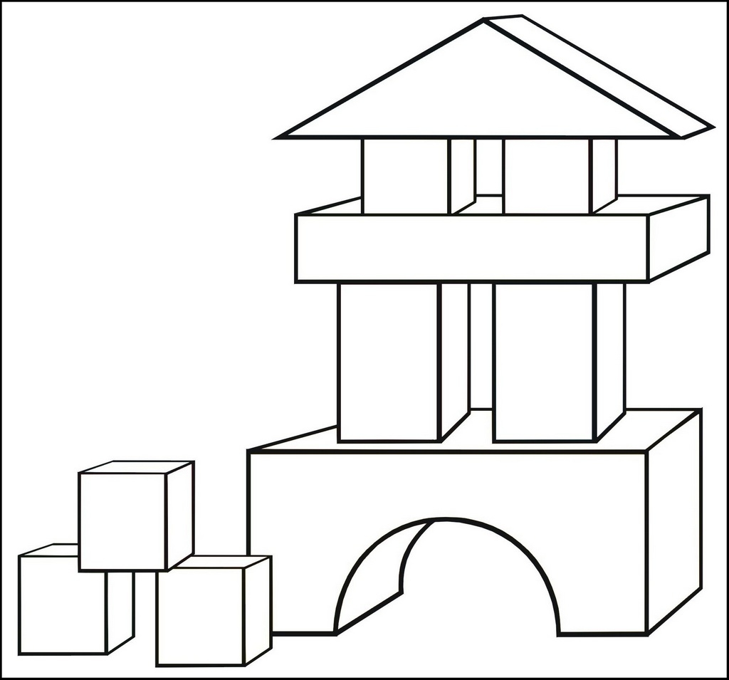 Big Block Coloring Pages Coloring Pages