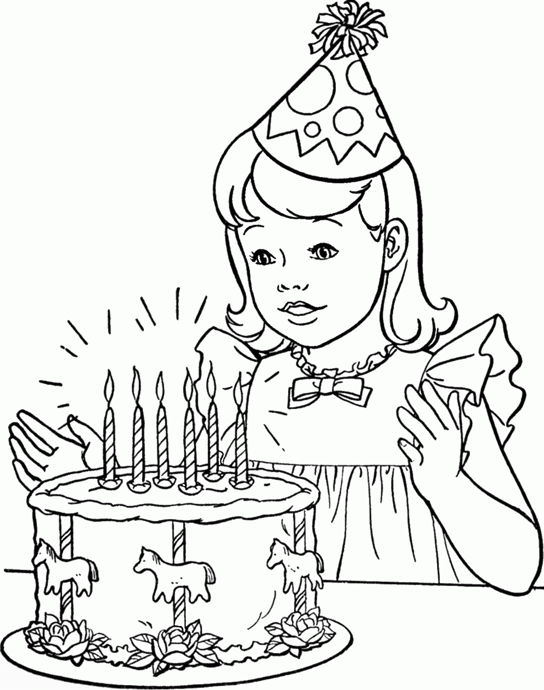 Birthday Coloring Pages Birthday Printable