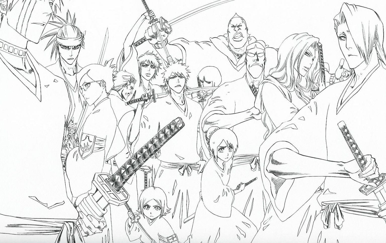 Bleach Coloring Pages 90 Printable Coloring Pages