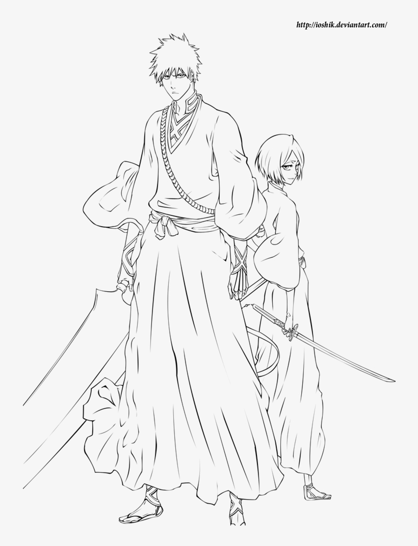 Bleach Printable Coloring Pages