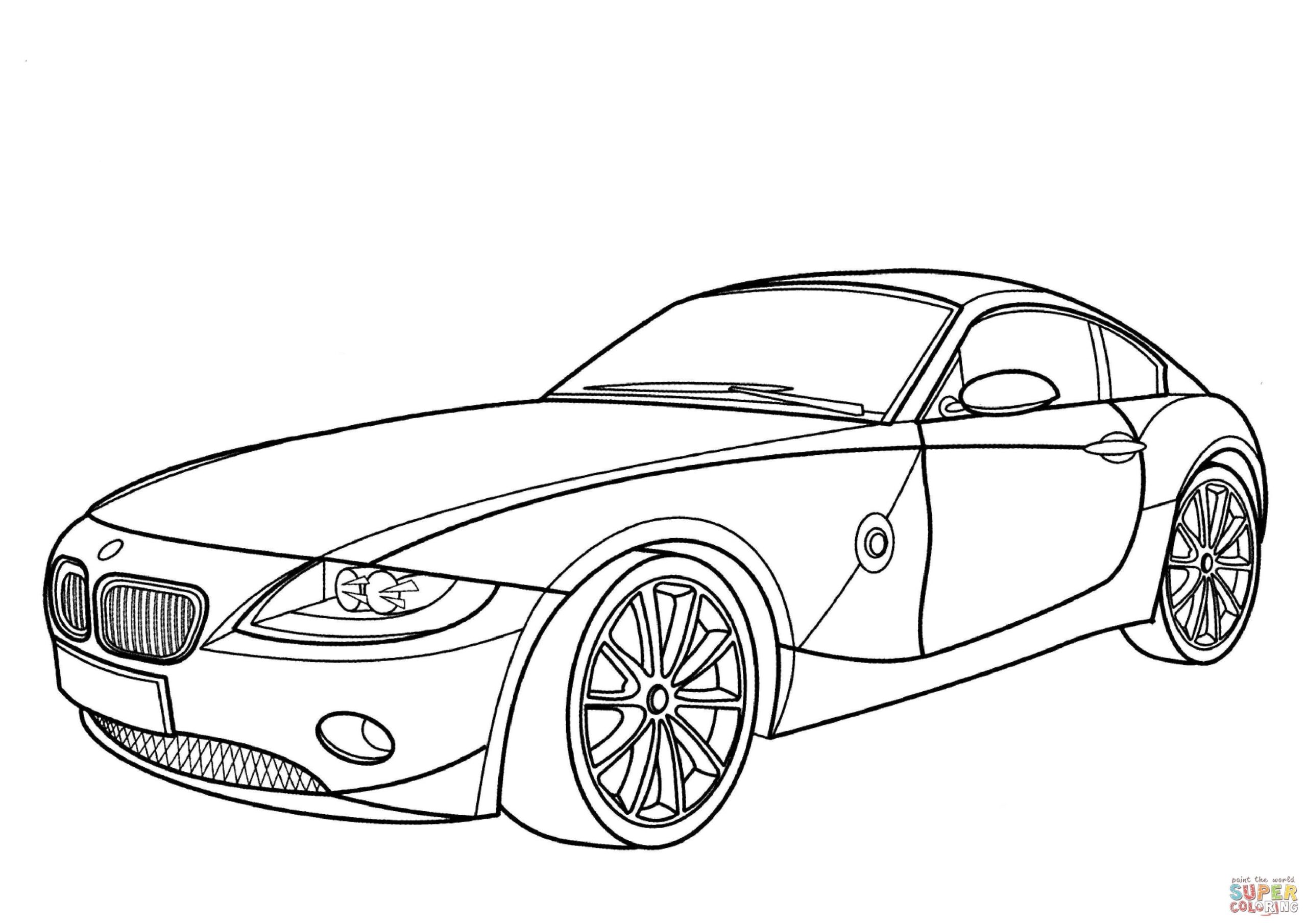 Bmw Coloring Page