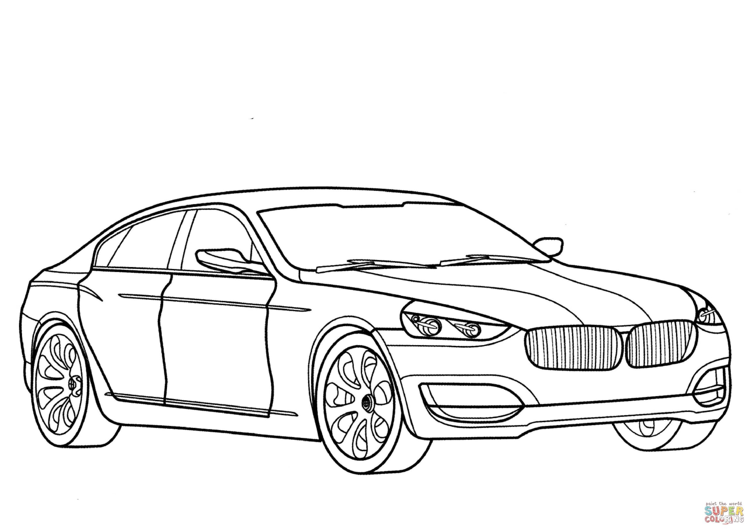 Bmw Coloring Pages To Download And Print For Free