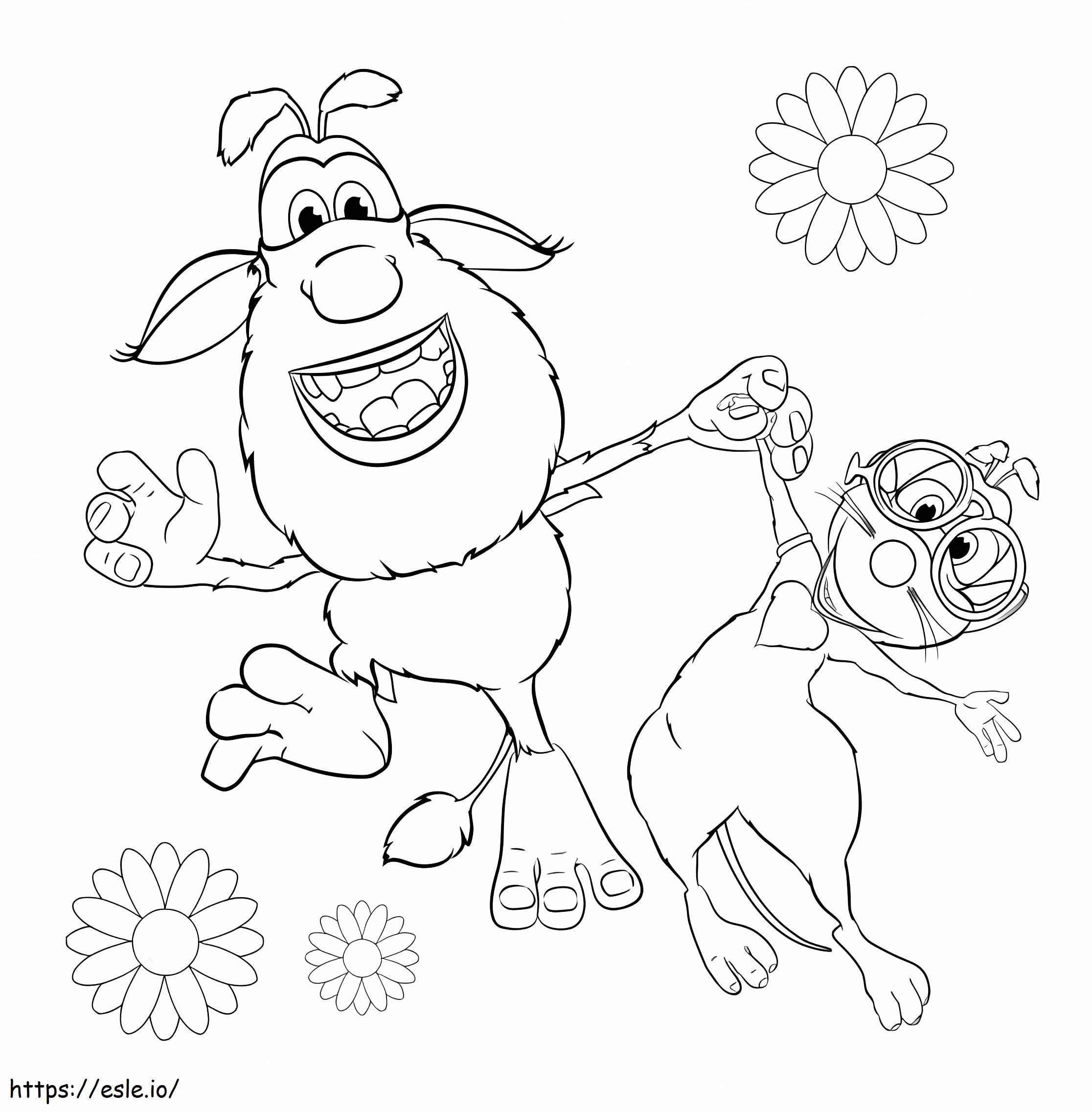 Booba Coloring Pages