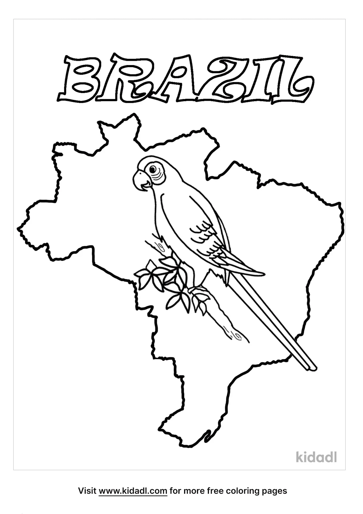 Brazil Coloring Pages