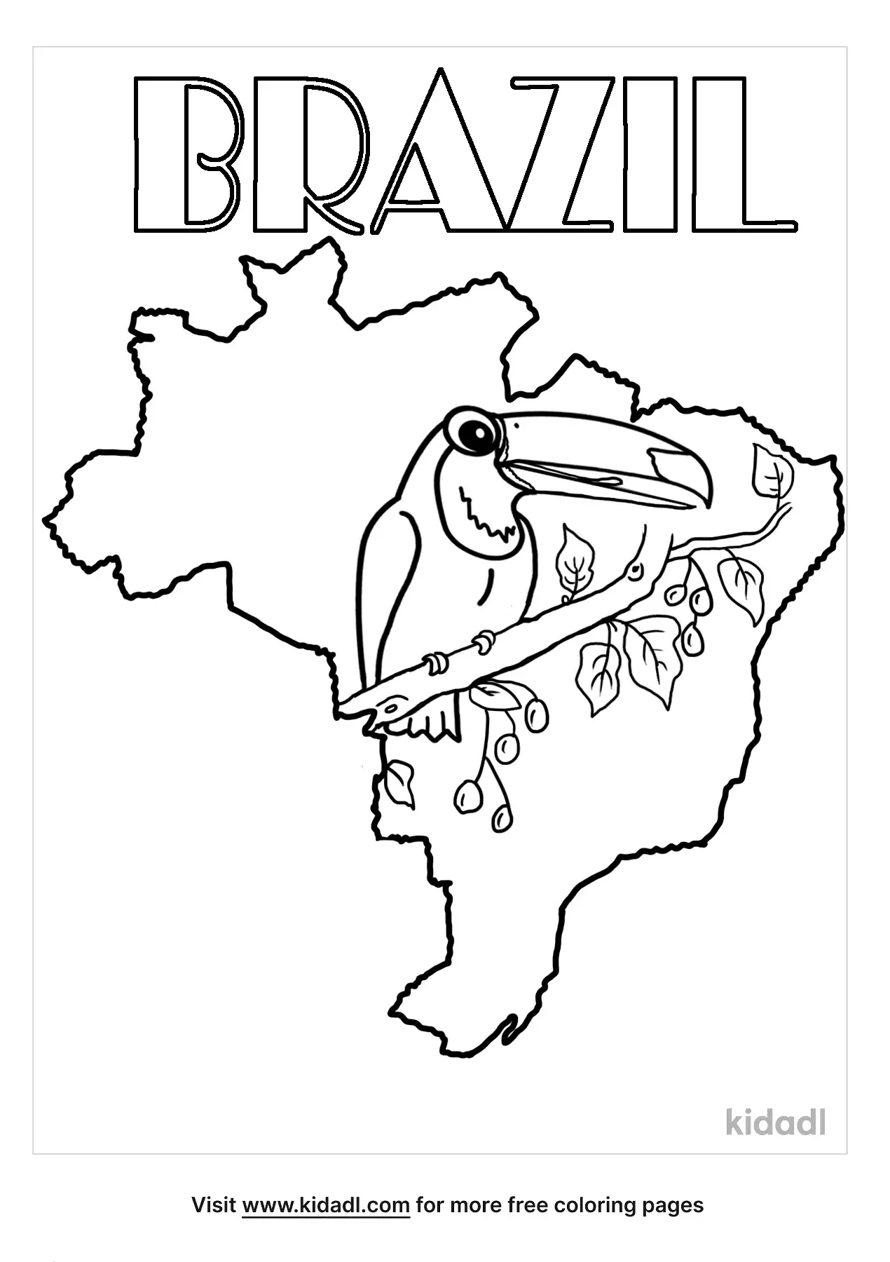 Brazil Coloring Pages