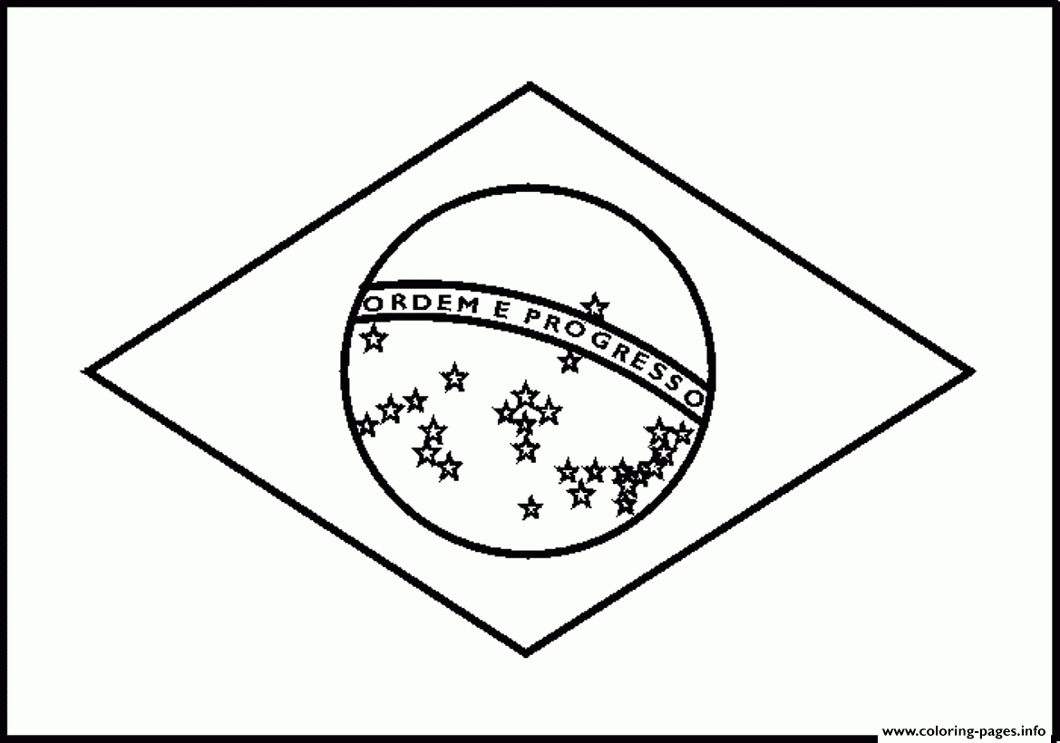 Brazil Coloring Page