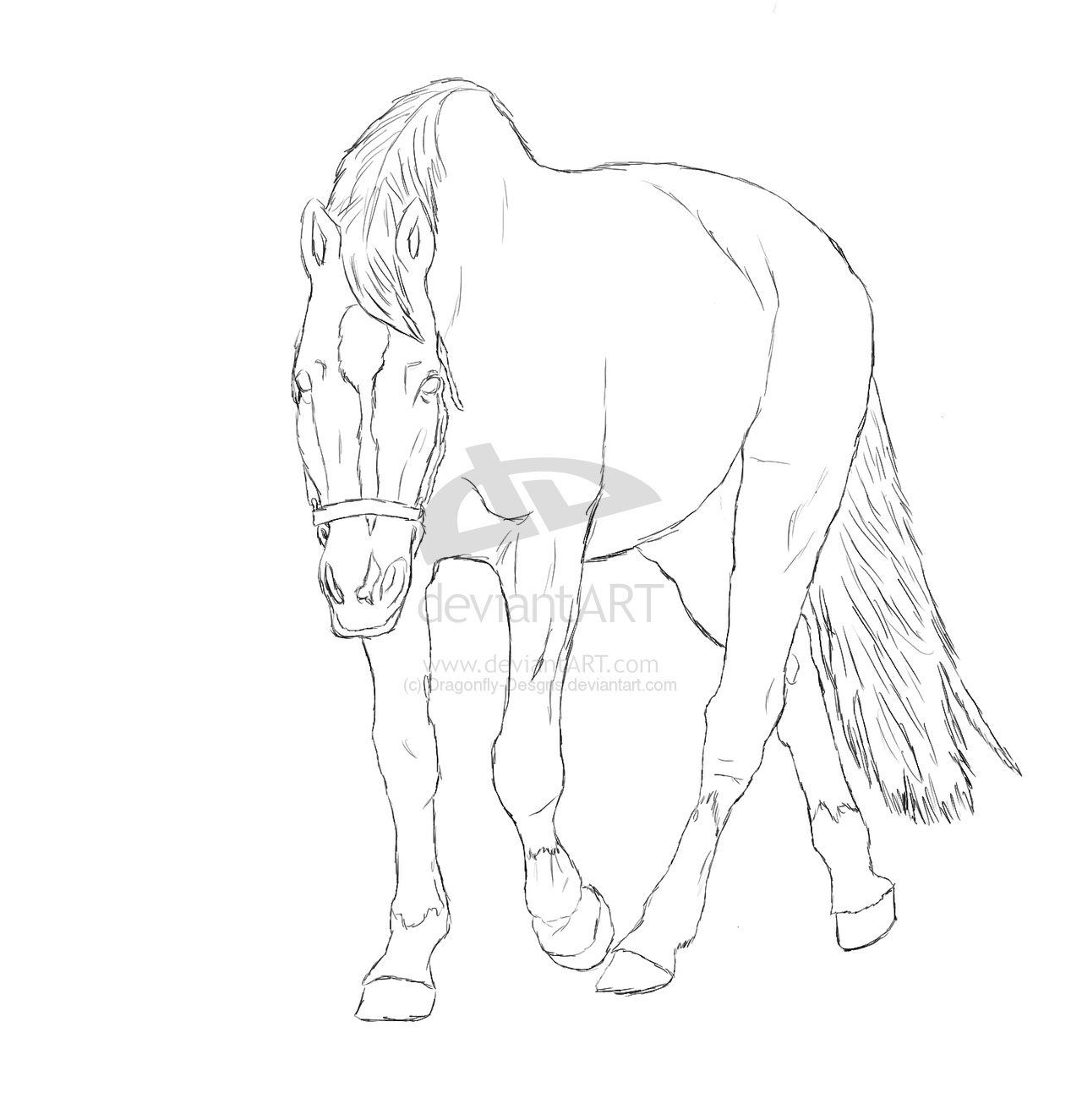 Breyer Horse Coloring Pages