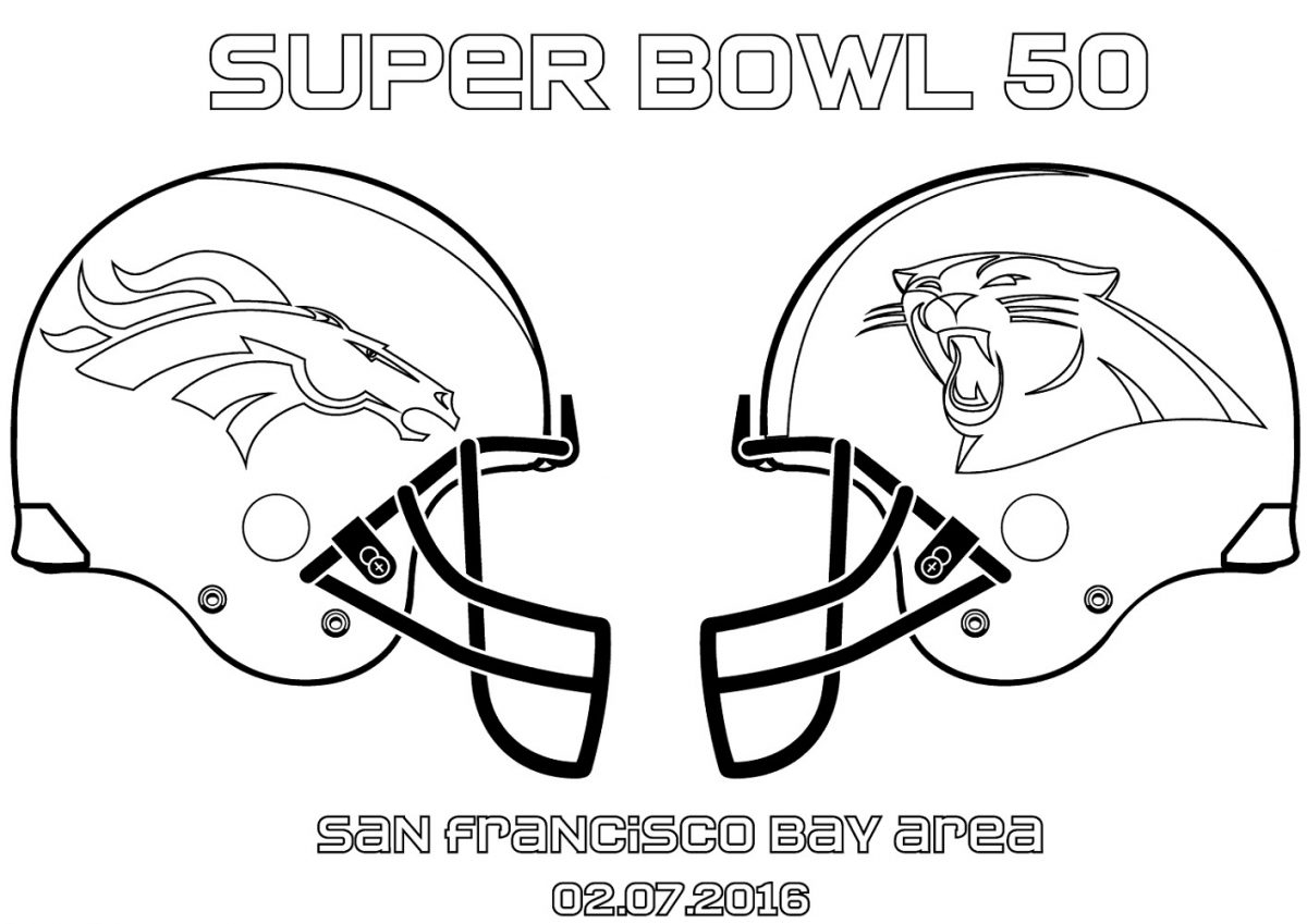 Broncos Coloring Pages K5 Worksheets