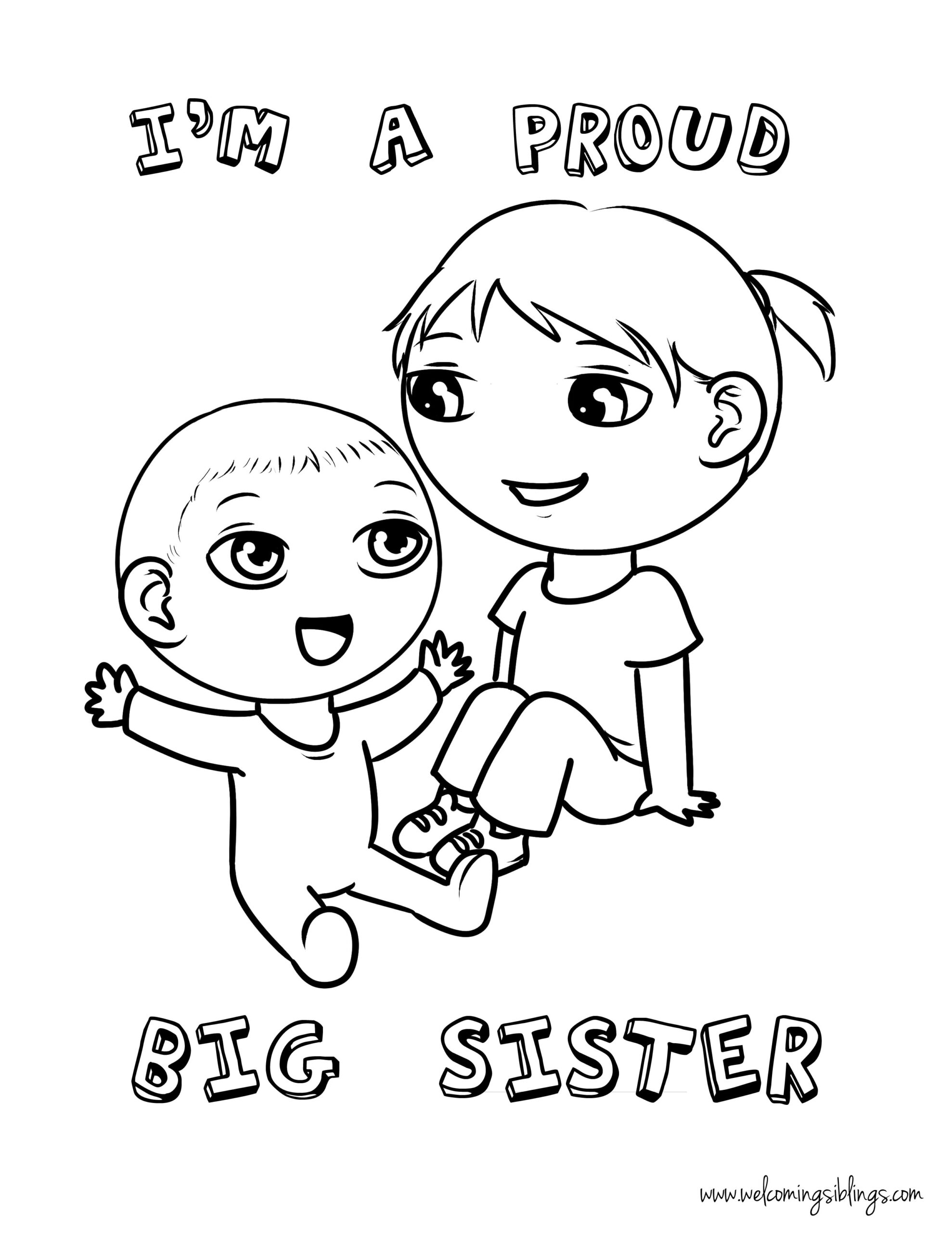 Brother And Sister Colouring Pages At GetColorings Free Printable Colorings Pages To Print