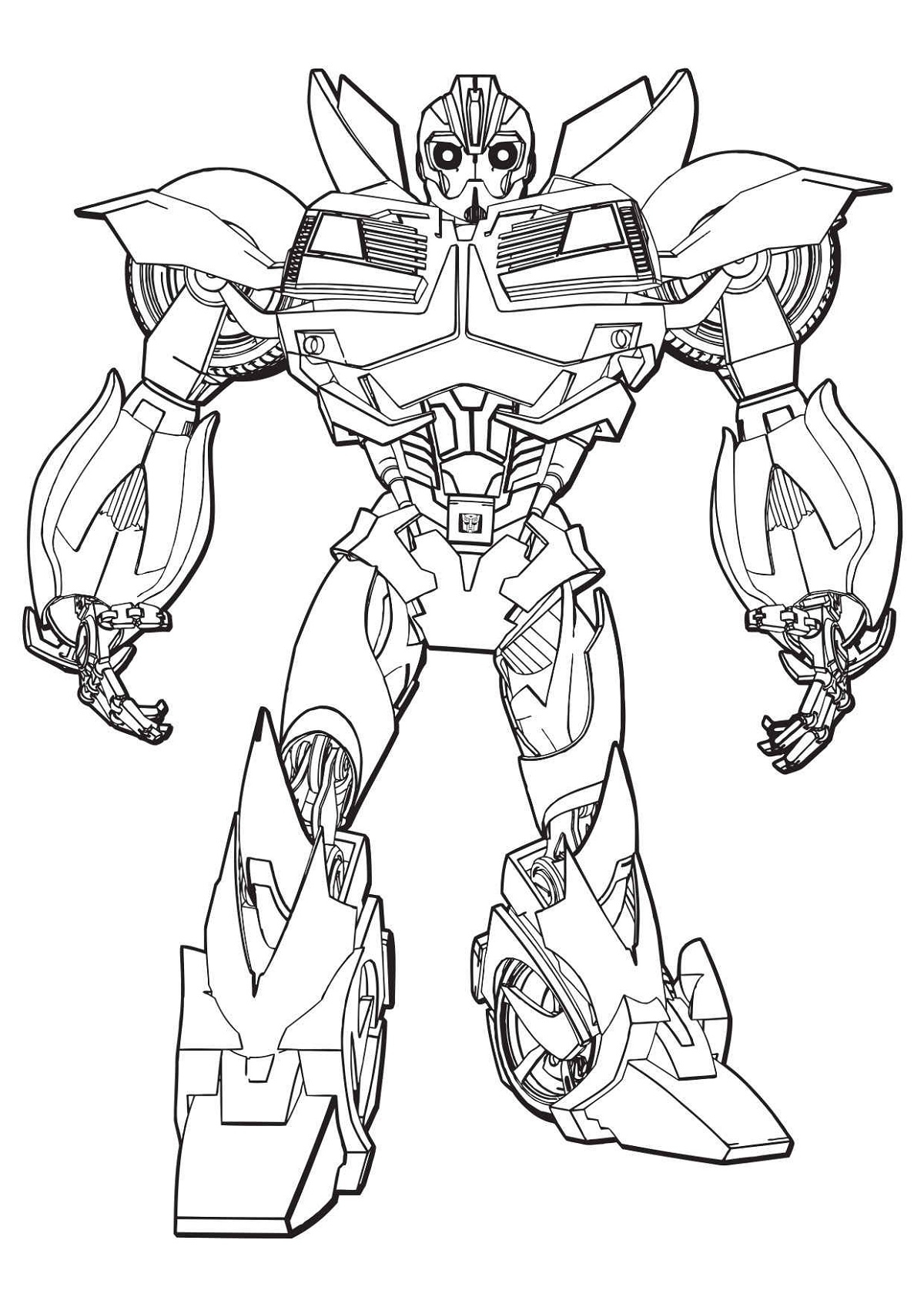 Transformer Page To Coloring