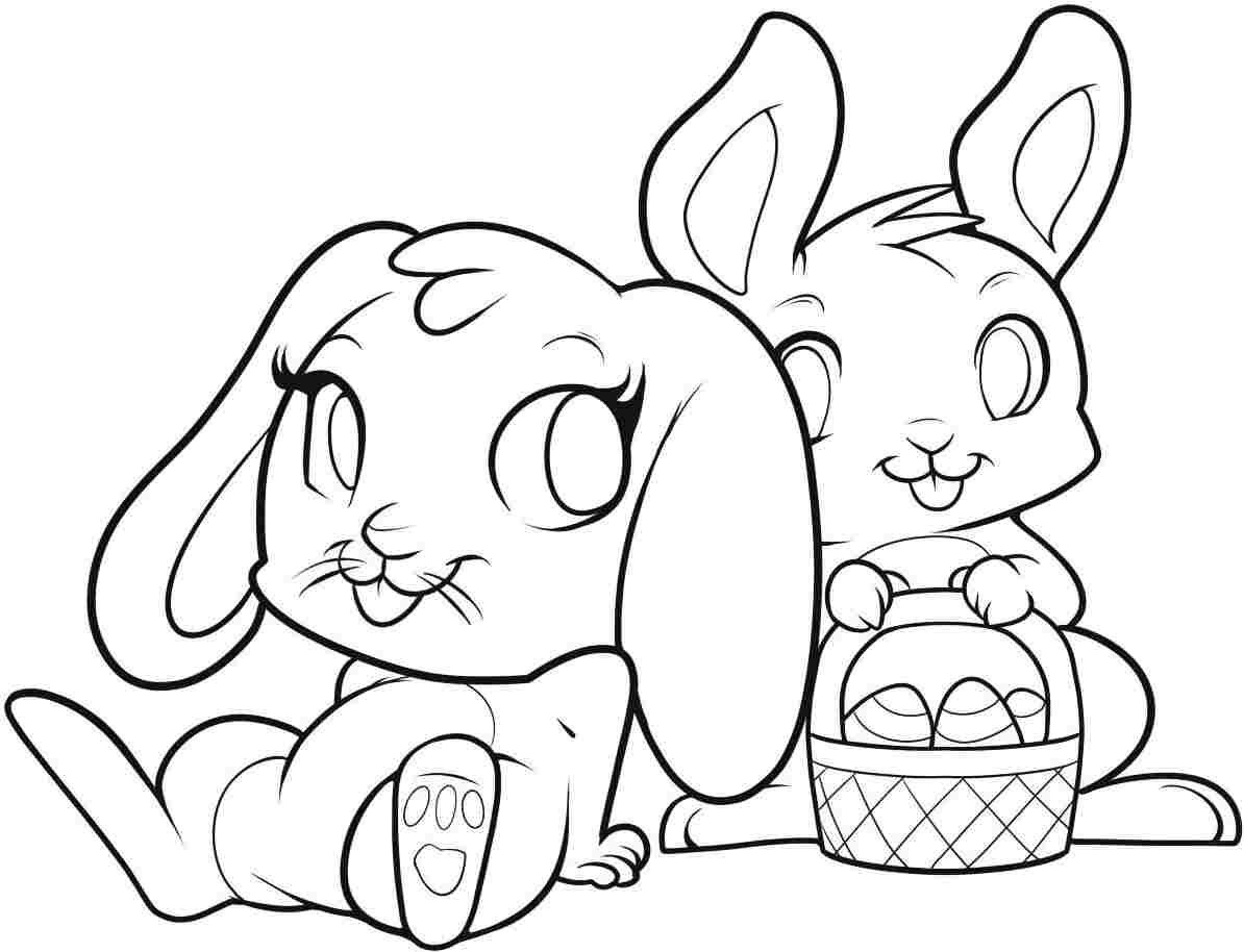 Coloring Pages Bunnies