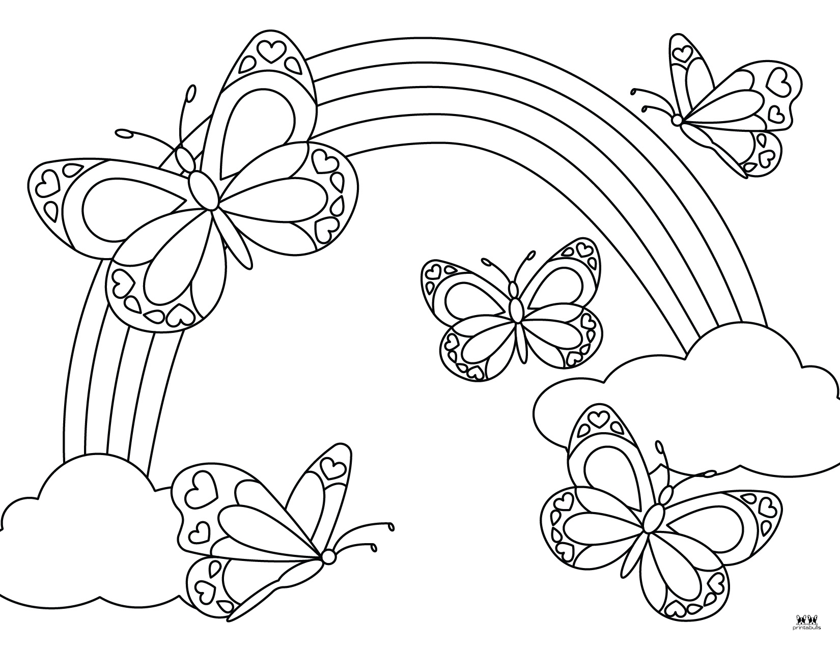 Butterfly Color Pages