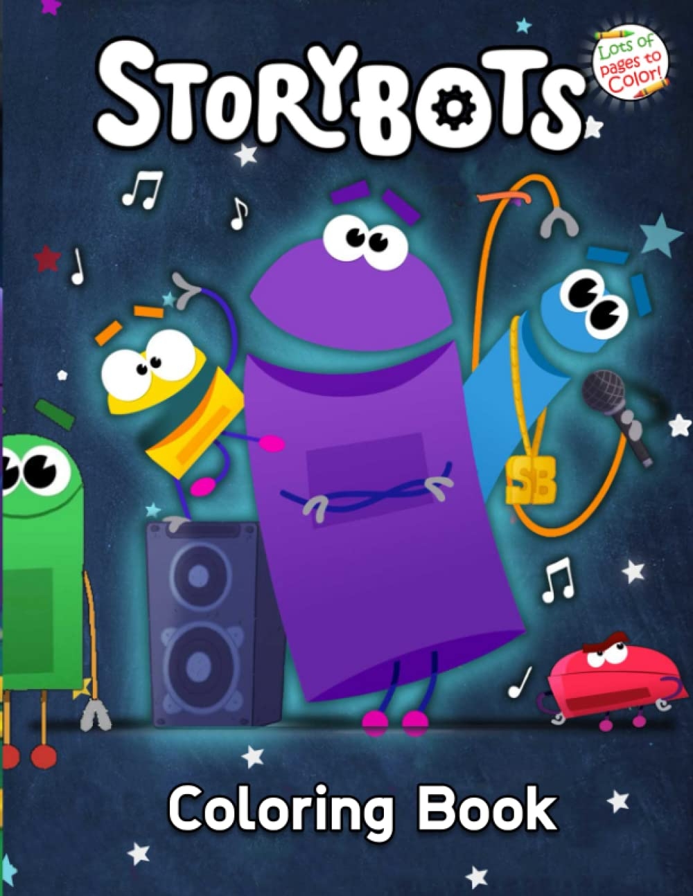 Buy Storybots Coloring Book Story Bots Coloring Book With 50 High Quality Coloring Pages For