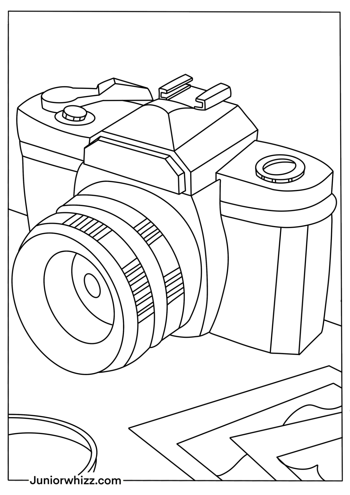 Camera Coloring Pages For Kids 14 Free Printable PDFs