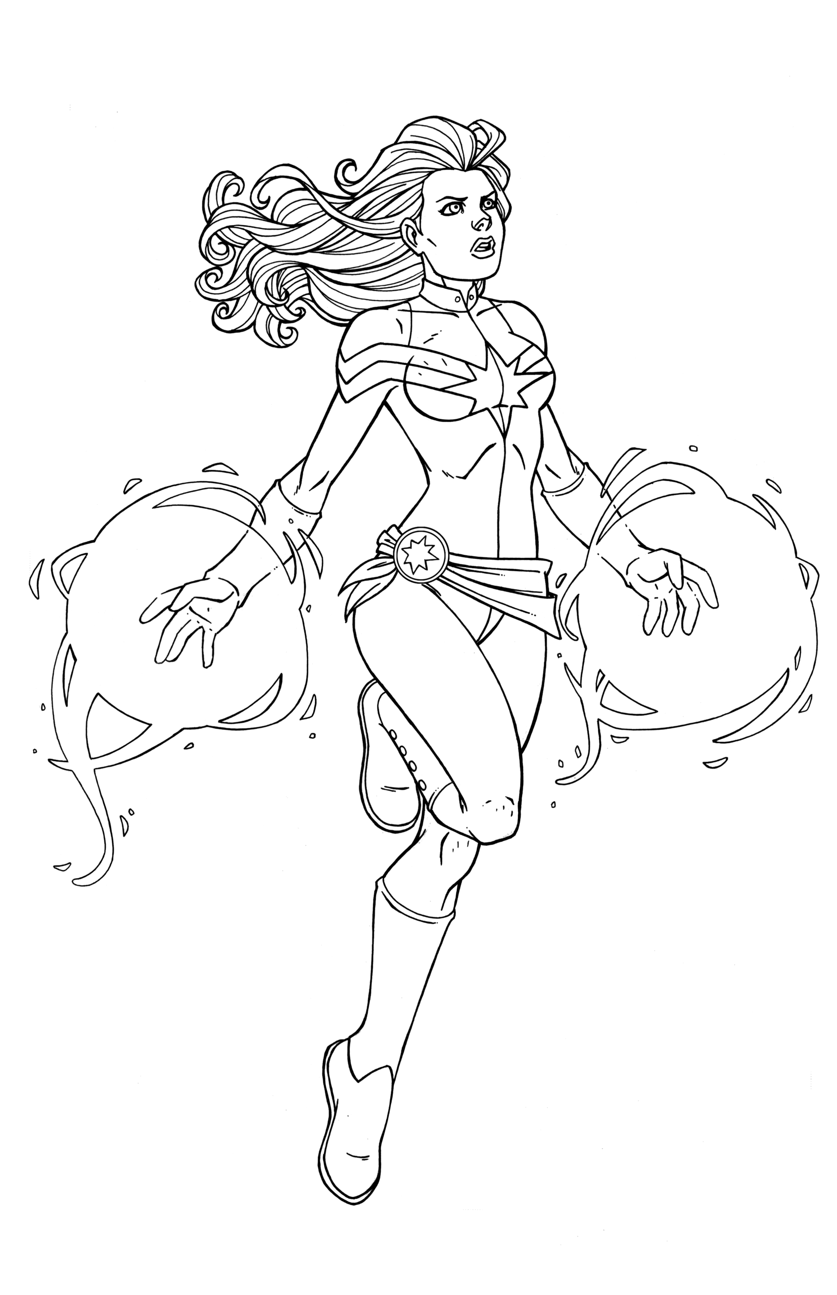Captain Marvel Coloring Pages At GetColorings Free Printable Colorings Pages To Print And