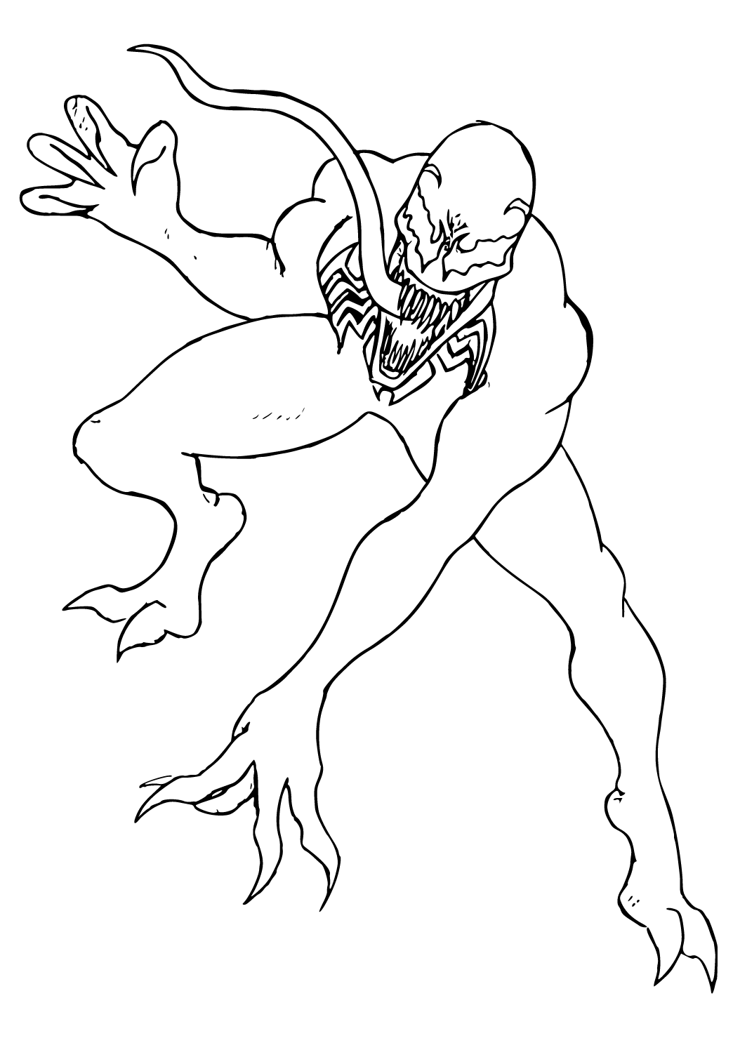 Carnage Coloring Page