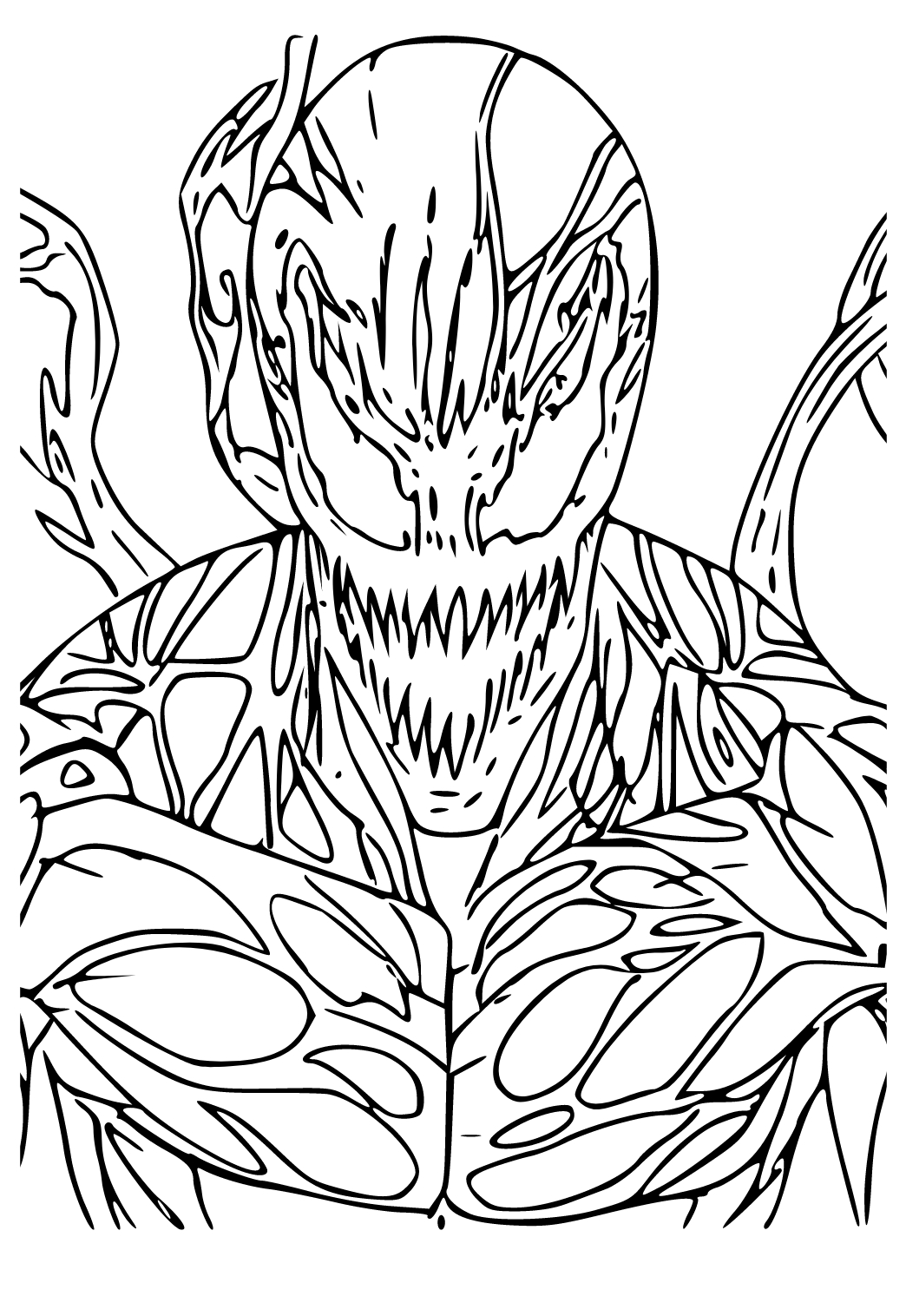 Carnage Coloring Page