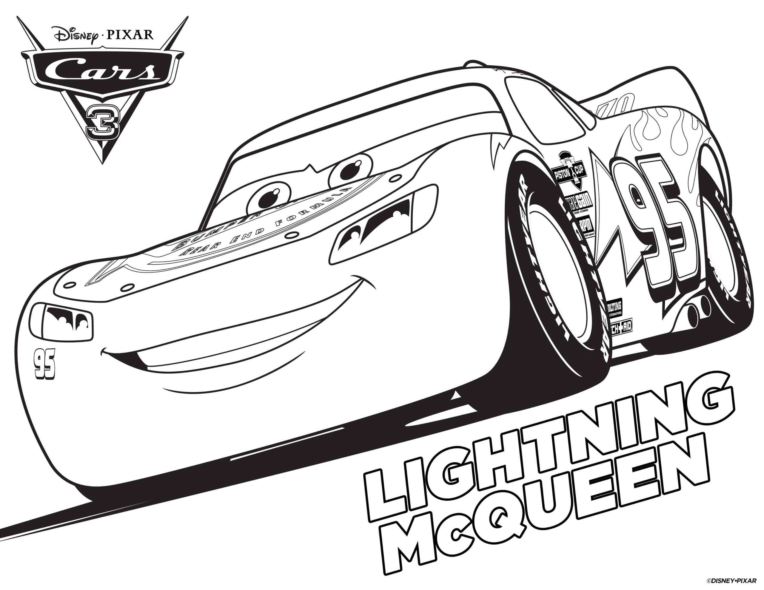 Cars Coloring Pages Free Printable