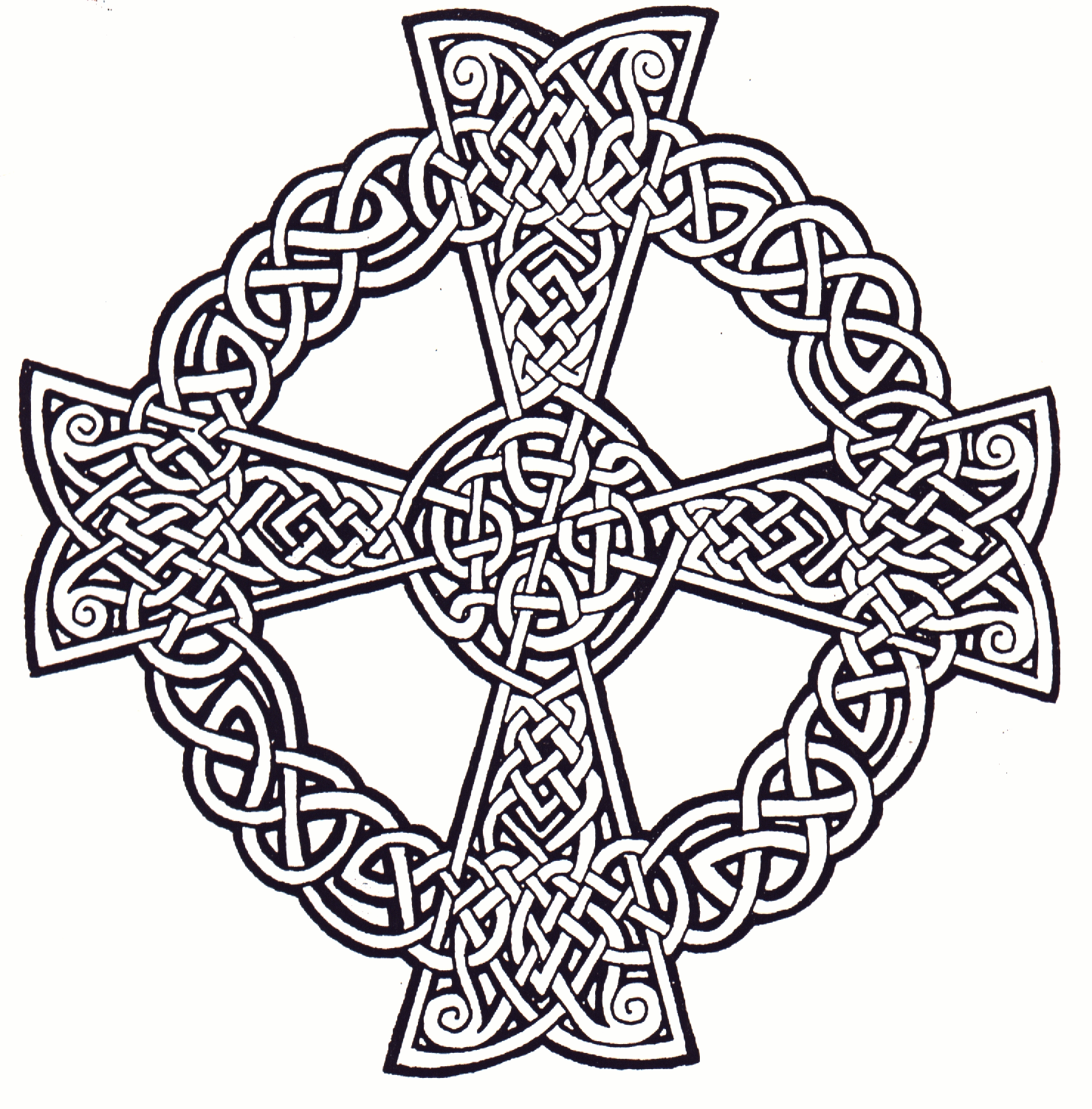 Celtic Mandala Coloring Page Free Coloring Pages Online
