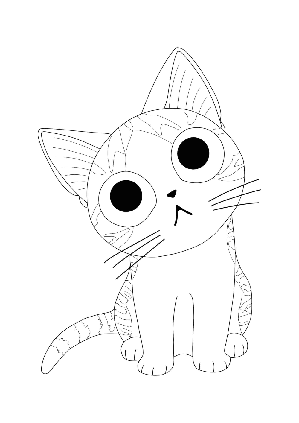 Chi Cat Coloring Page Free Coloring Sheets 2020 Cat Coloring Page Coloring Page Free