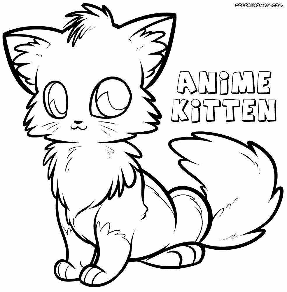 Chibi Kawaii Cat Coloring Pages Instituto
