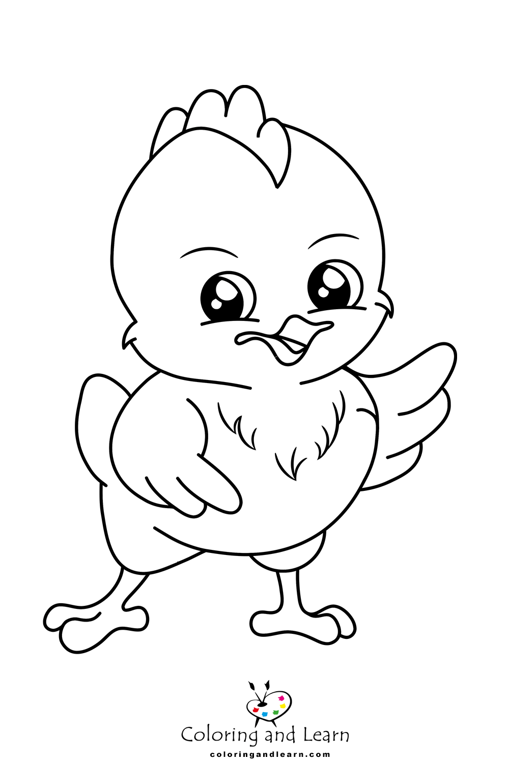 Chick Coloring Pages FREE 2024 Coloring And Learn