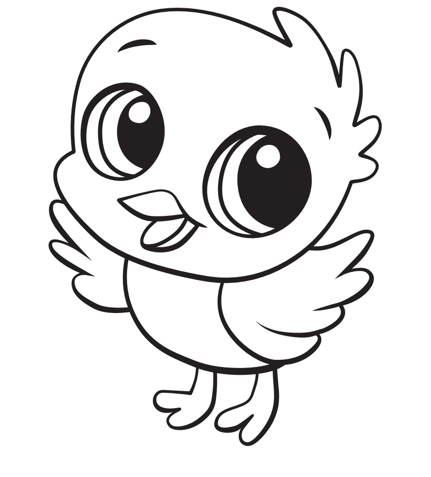 Chick Coloring Pages Free Printable Coloring Pages For Kids