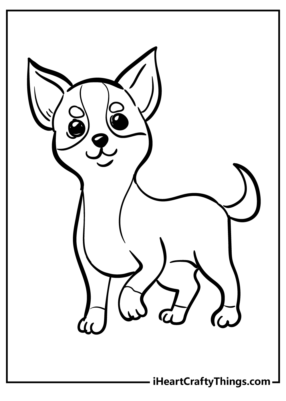 Coloring Pages Chihuahua
