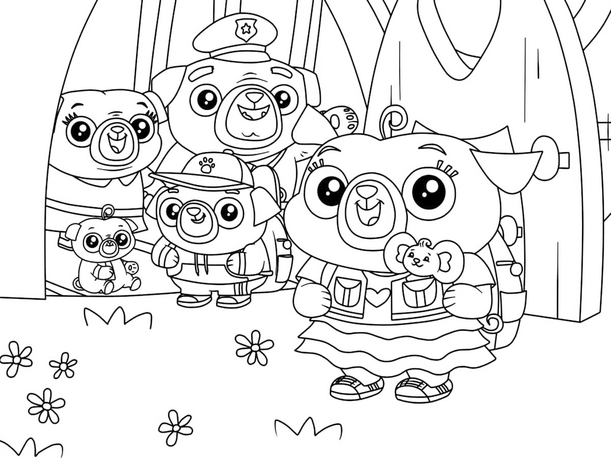 Chip And Potato Coloring Pages Best Coloring Pages For Kids