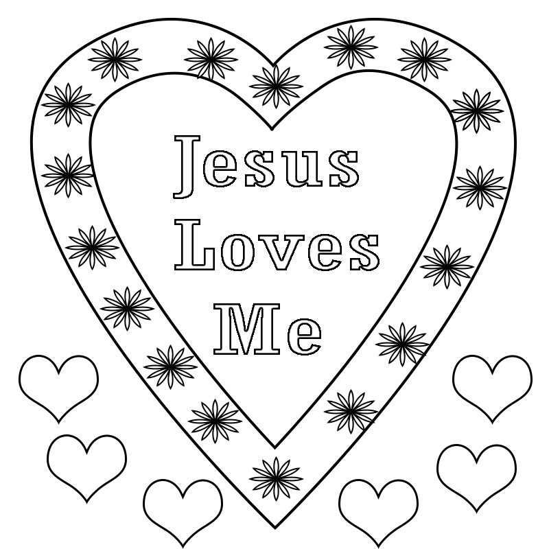 Christian Valentine Coloring Pages Coloring Pages