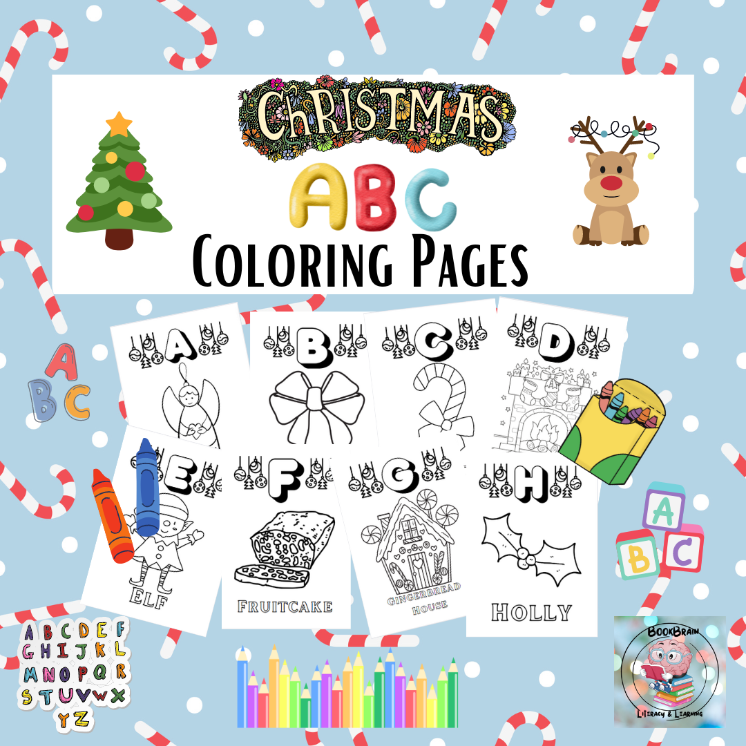 Christmas Alphabet Coloring Activities Classful