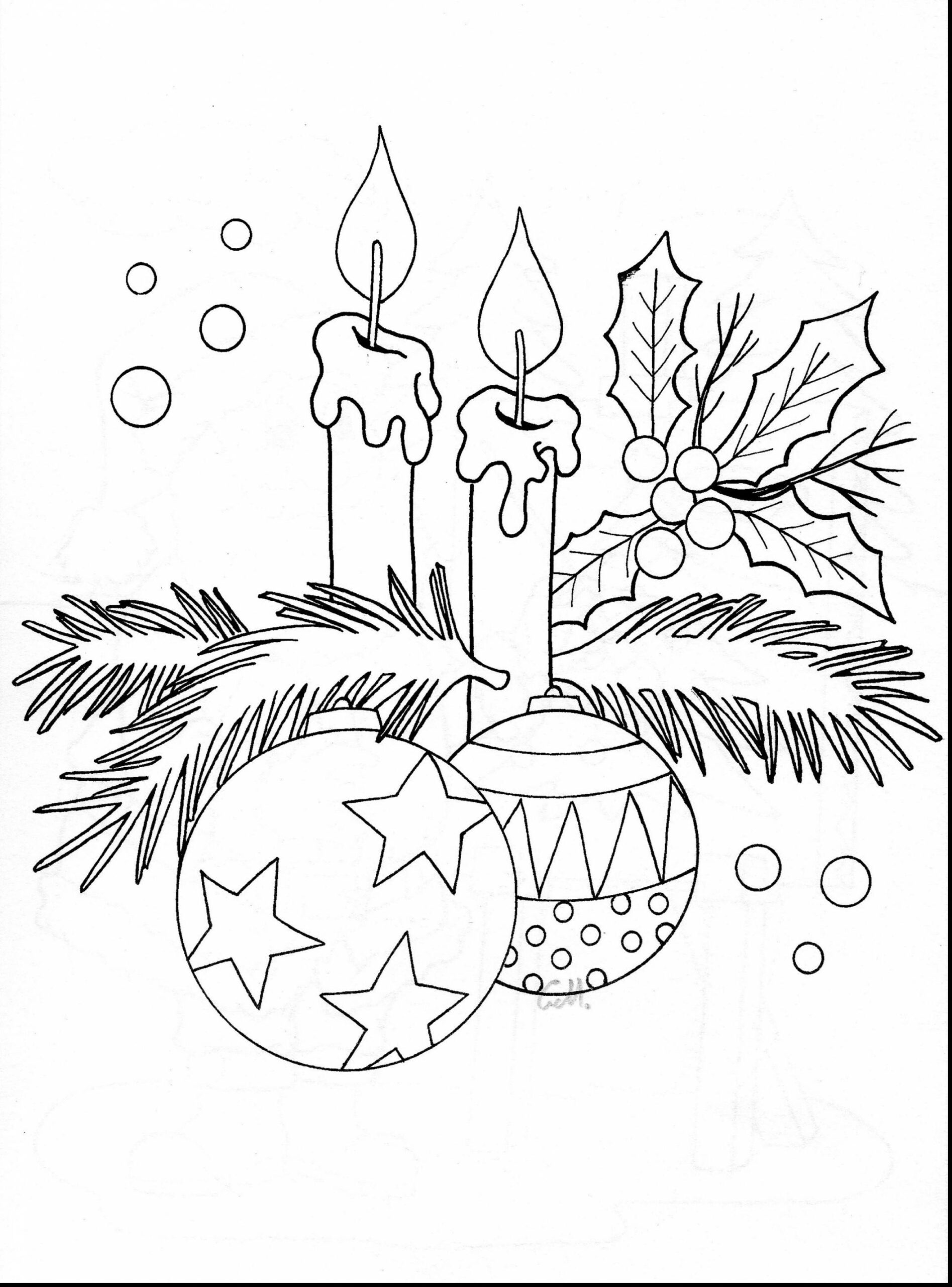 Christmas Candle Coloring Page At GetColorings Free Printable Colorings Pages To Print And