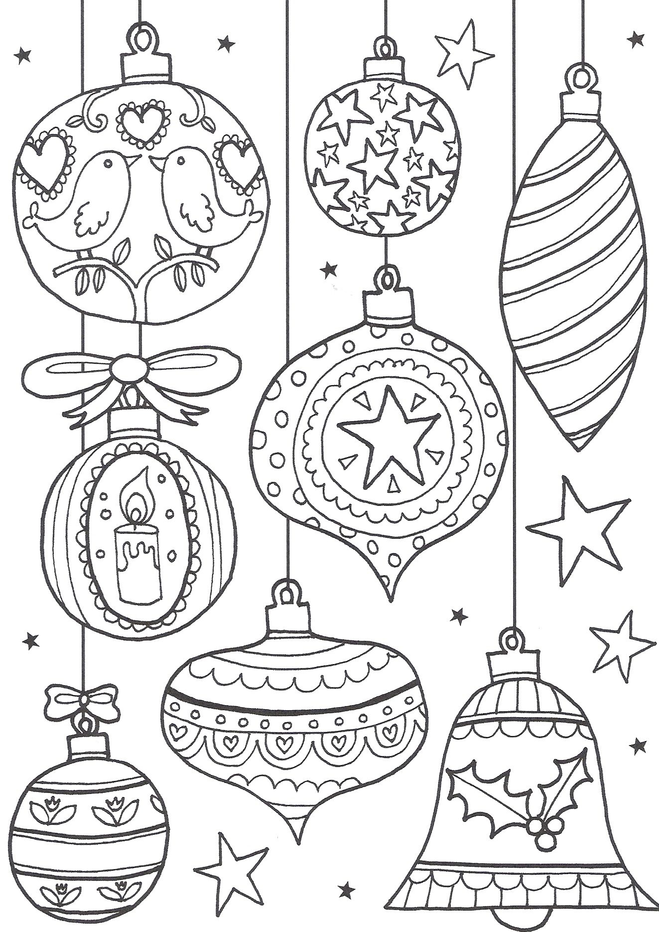 Holiday Coloring Pages For Kids