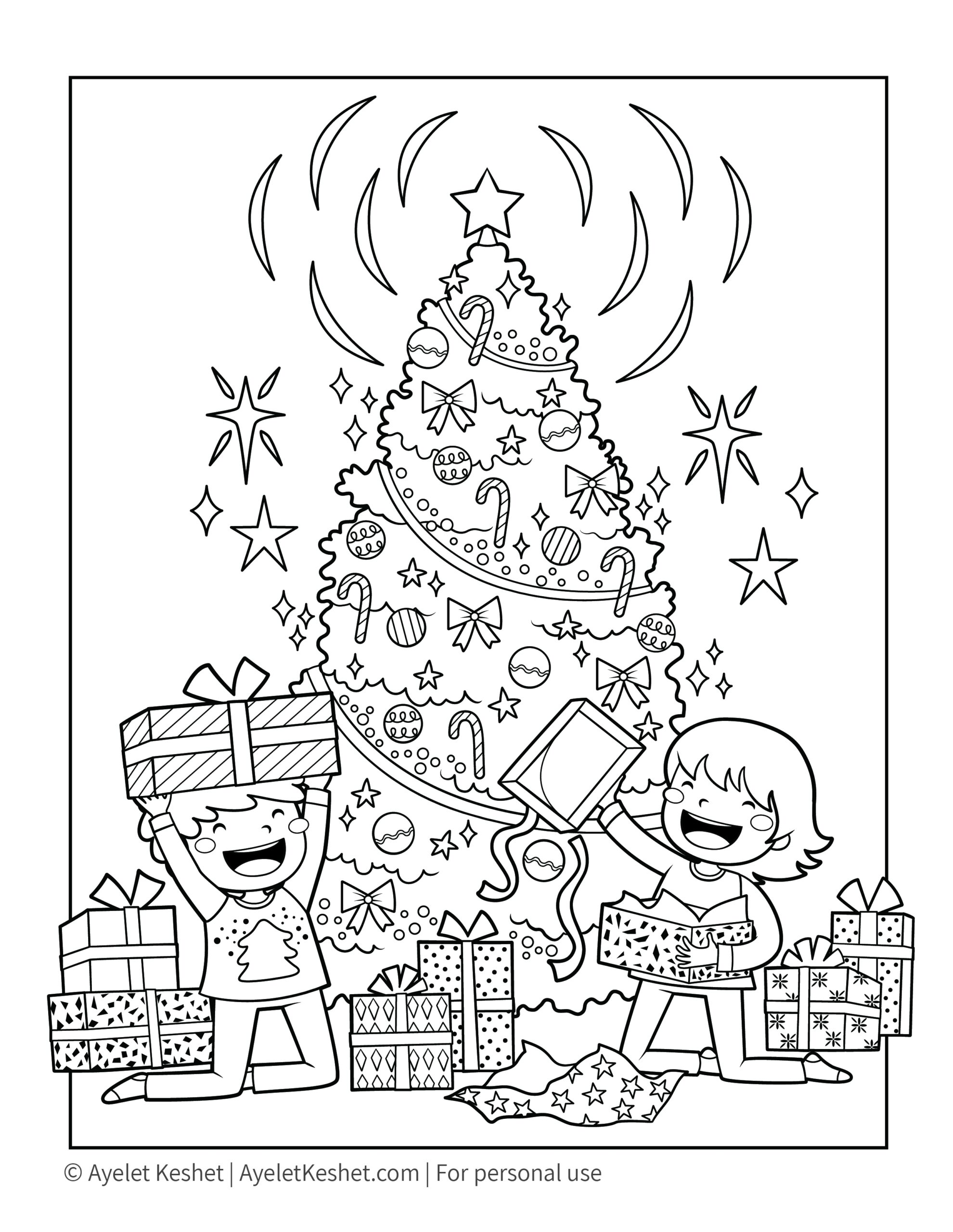 Christmas Printables Coloring Pages