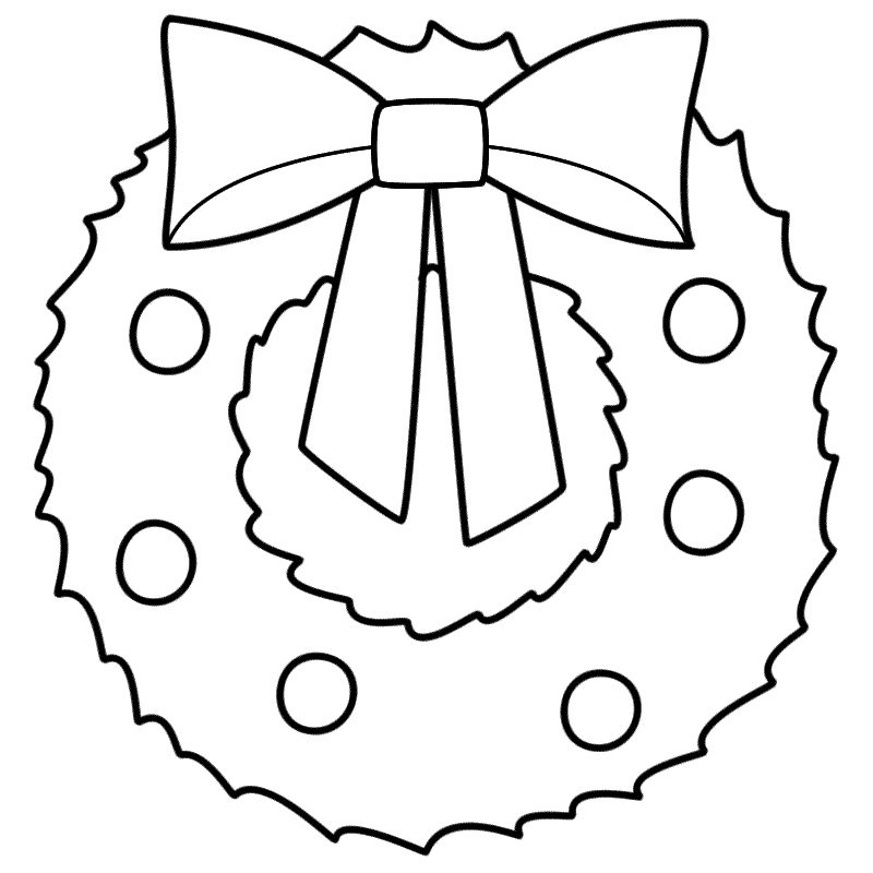 Christmas Coloring Pages Clip Art