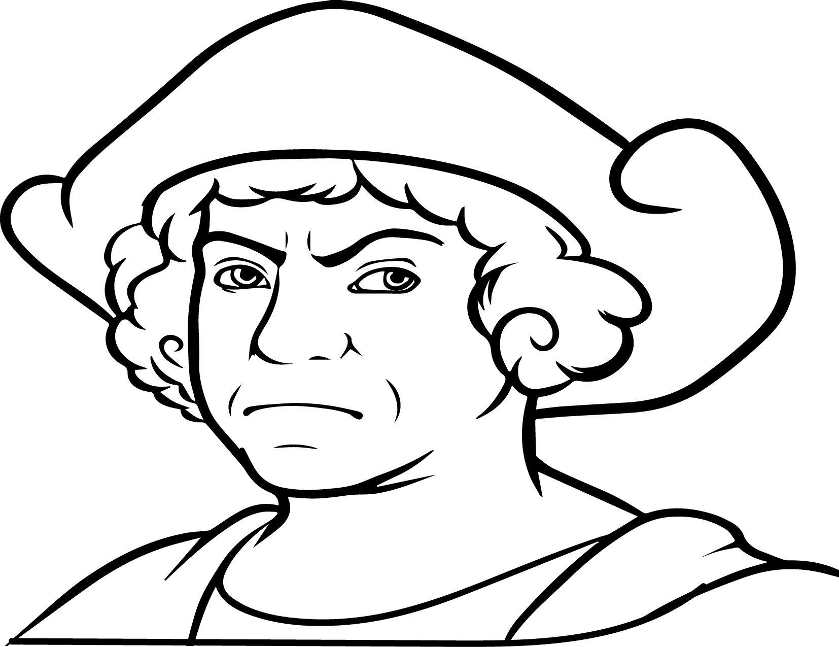 Christopher Columbus Coloring Pages To Download And Print For Free