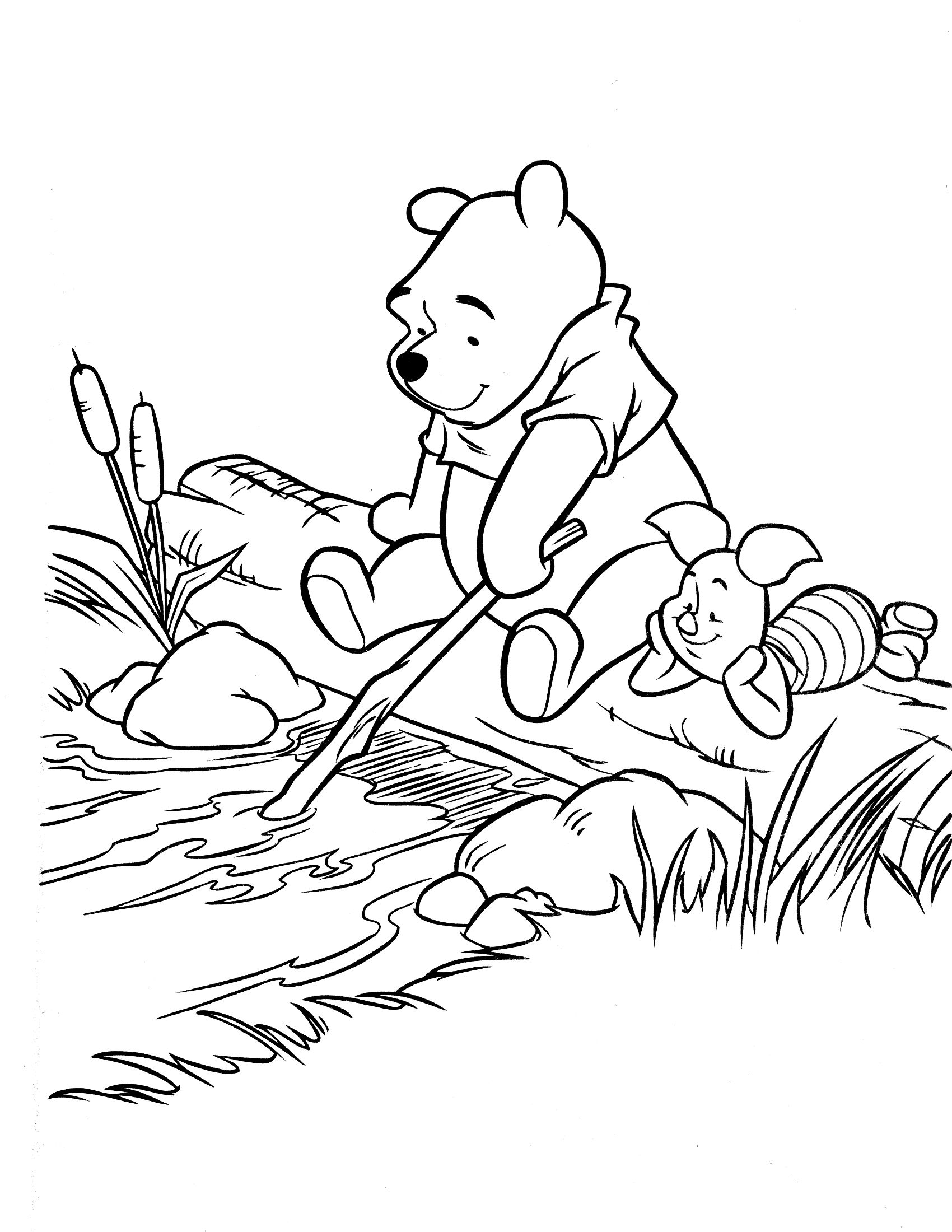 Christopher Robin Coloring Pages