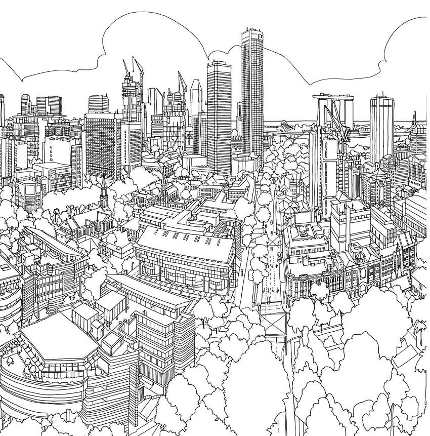 City Coloring Pages