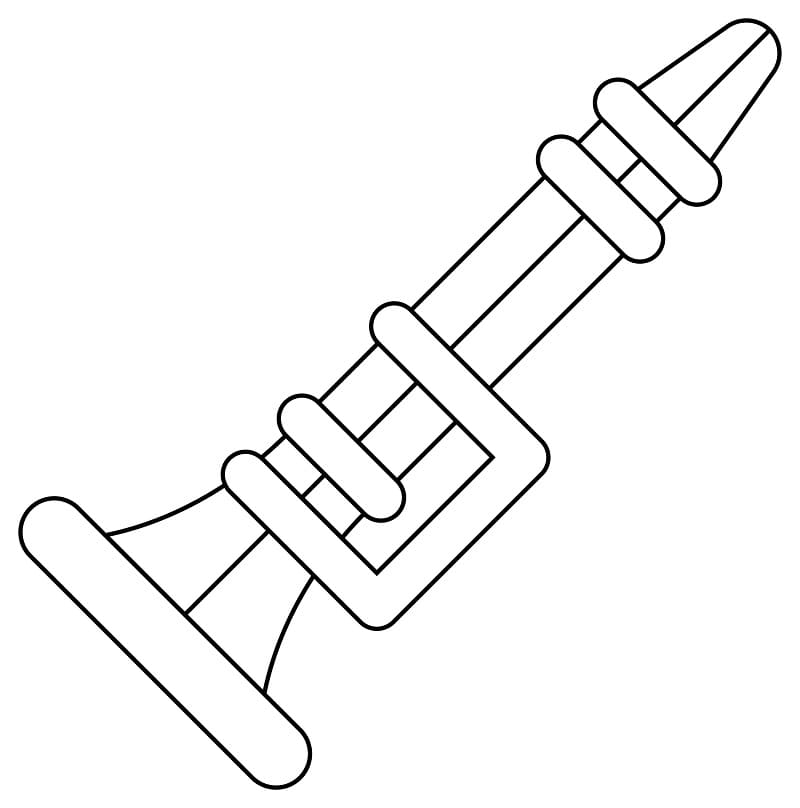 Clarinet Coloring Pages Free Printable Coloring Pages For Kids