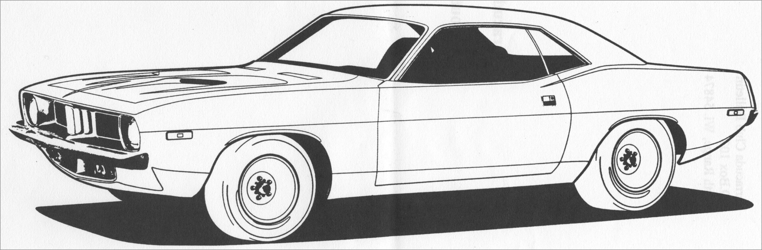 Classic Cars Coloring Pages