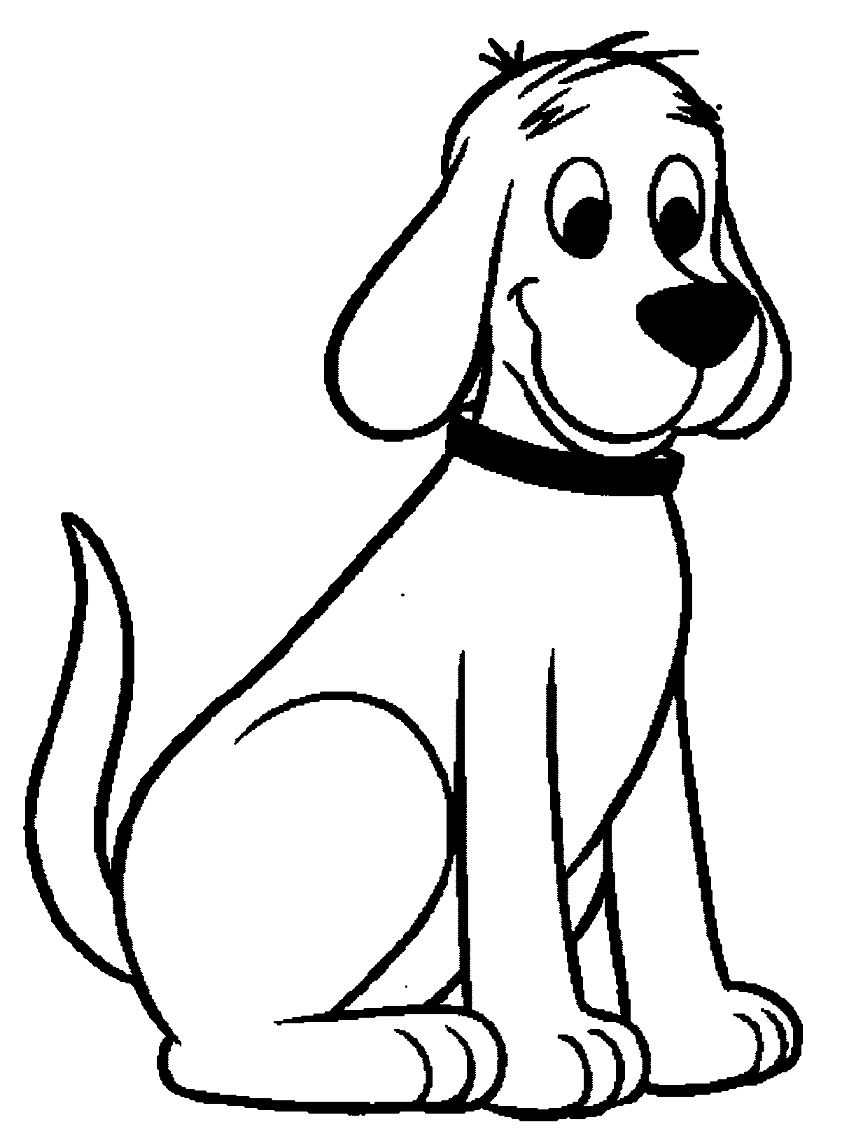 Clifford Coloring Pages For Kids