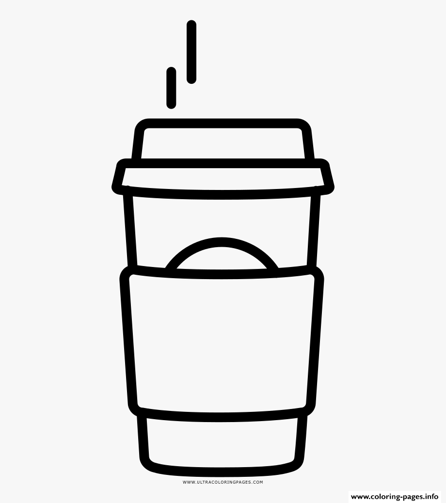 Starbucks Cups Coloring Pages